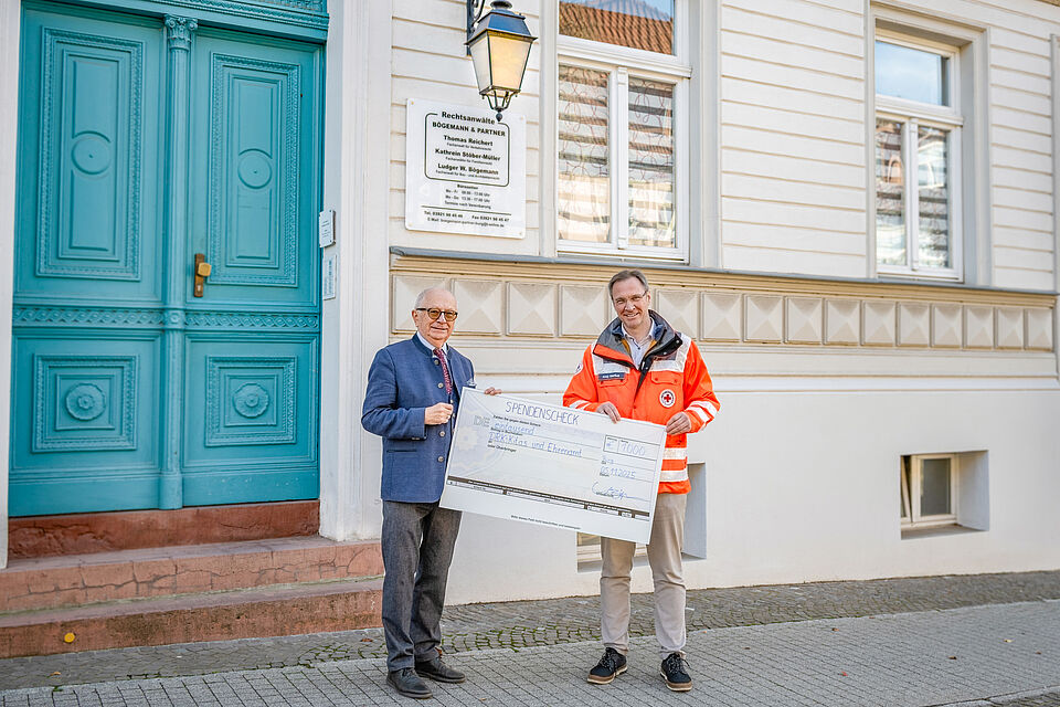 Pressemitteilung des DRK Regionalverband Magdeburg – Jerichower Land e. V. zur 1.000 Euro-Spende von Ludger W. Bögemann zugunsten von Kindern und dem Ehrenamt.